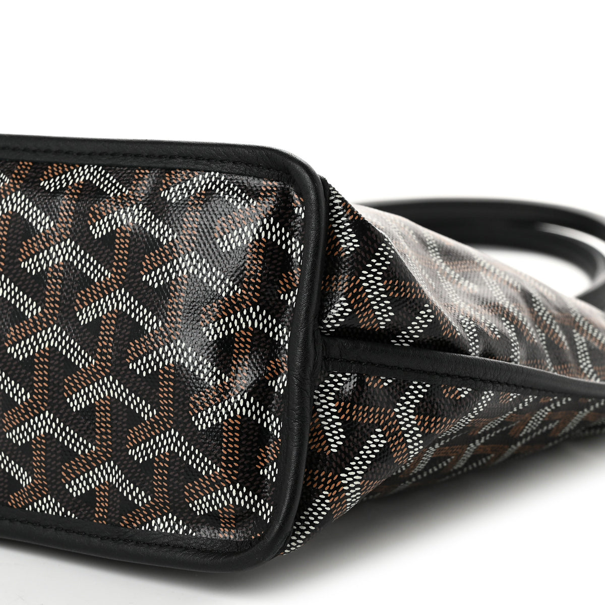 Goyardine Reversible Mini Anjou Black