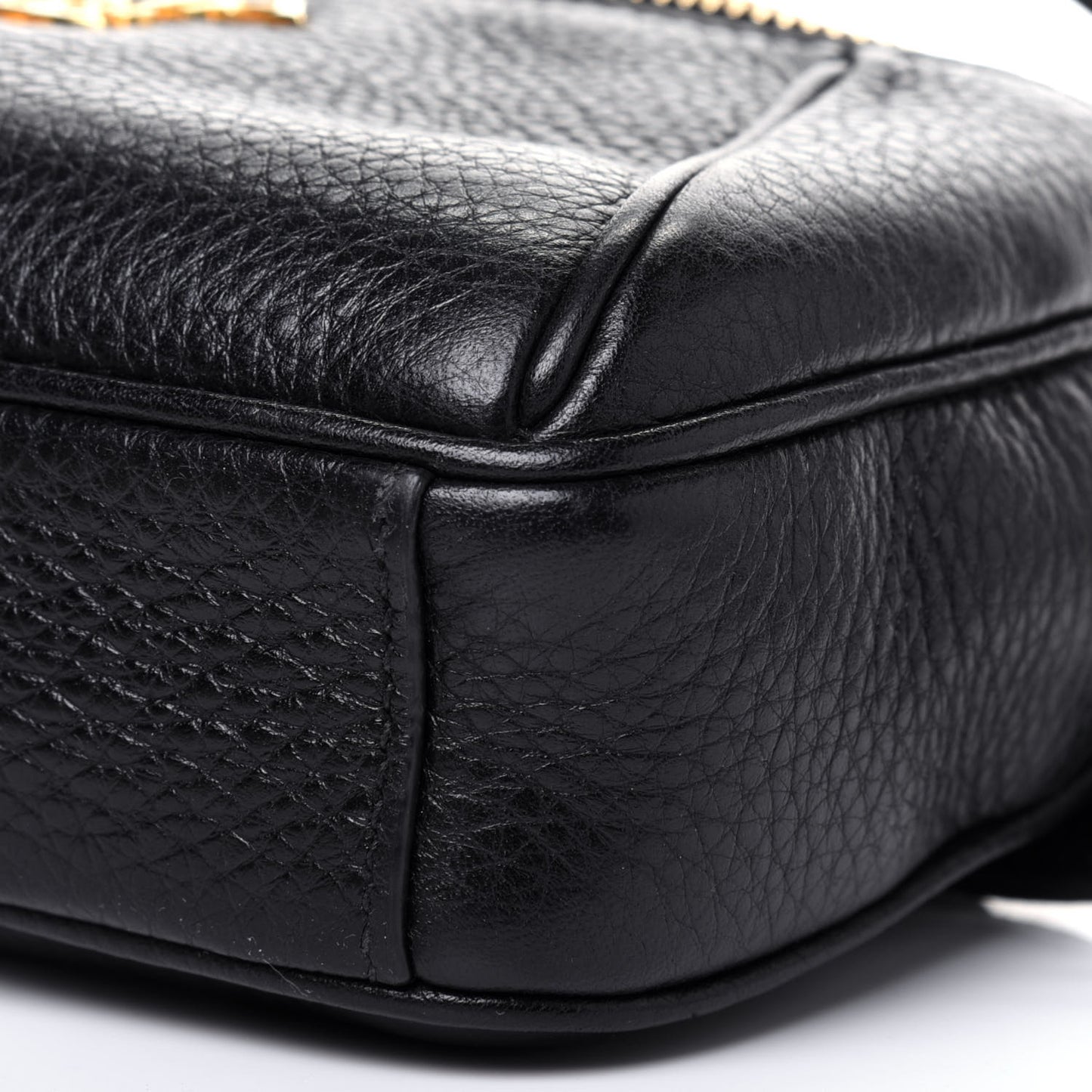 Vitello Daino Belt Bag Black
