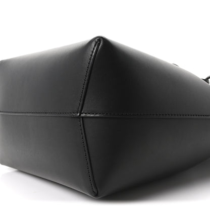 Mansur Gavriel Calfskin Mini Bucket Bag Black Royal Blu 10 of 10