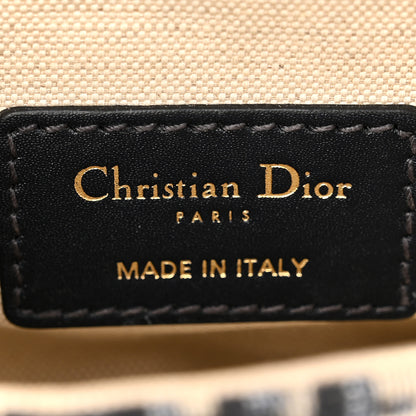 Christian Dior Oblique Mini Saddle Bag Blue 6 of 10