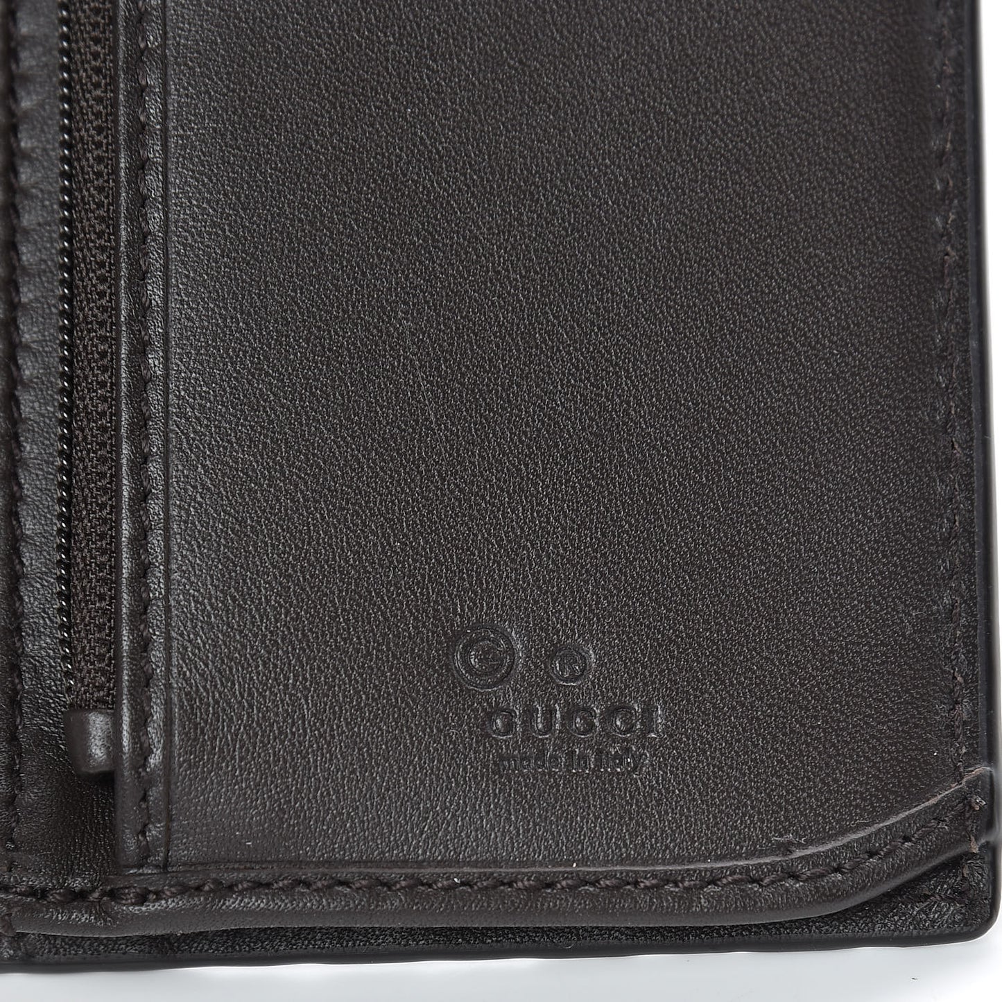 Microguccissima Bi-Fold Organizer Wallet Testa di Moro