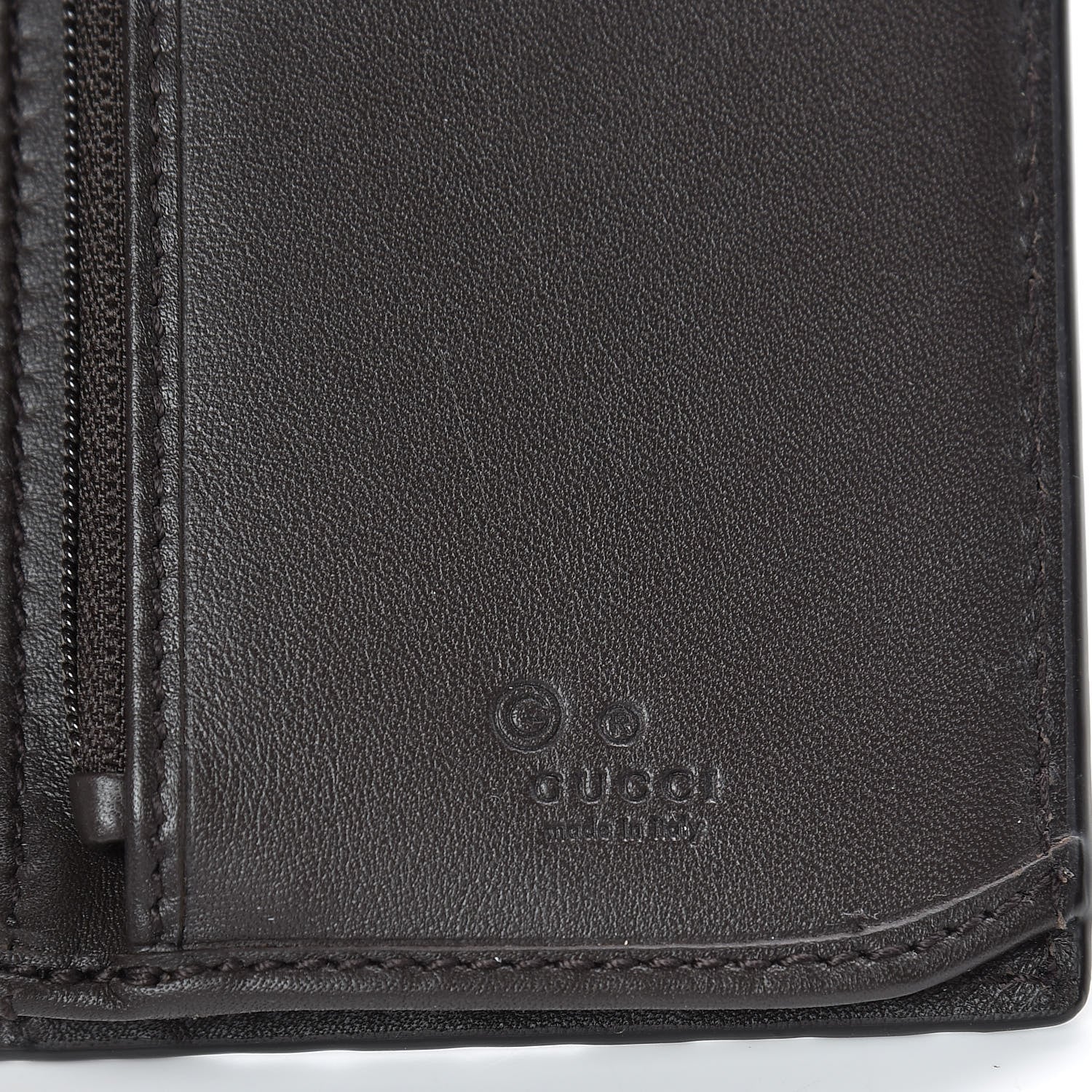 Gucci Microguccissima Bi-Fold Organizer Wallet Testa di Moro 6 of 8