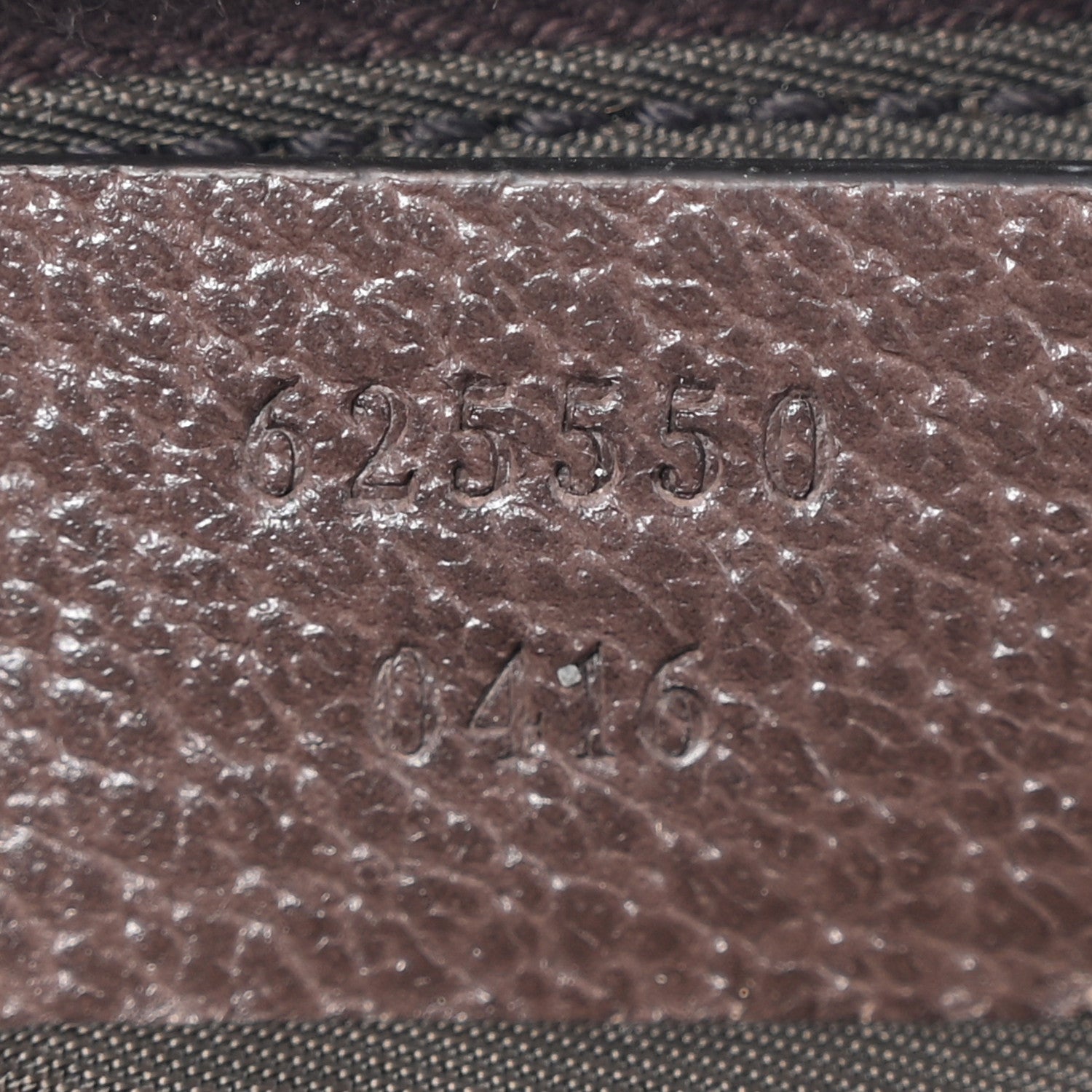 Gucci GG Supreme Monogram Textured Calfskin Web Medium Ophidia Cosmetic Case Beige Ebony New Acero 7 of 9