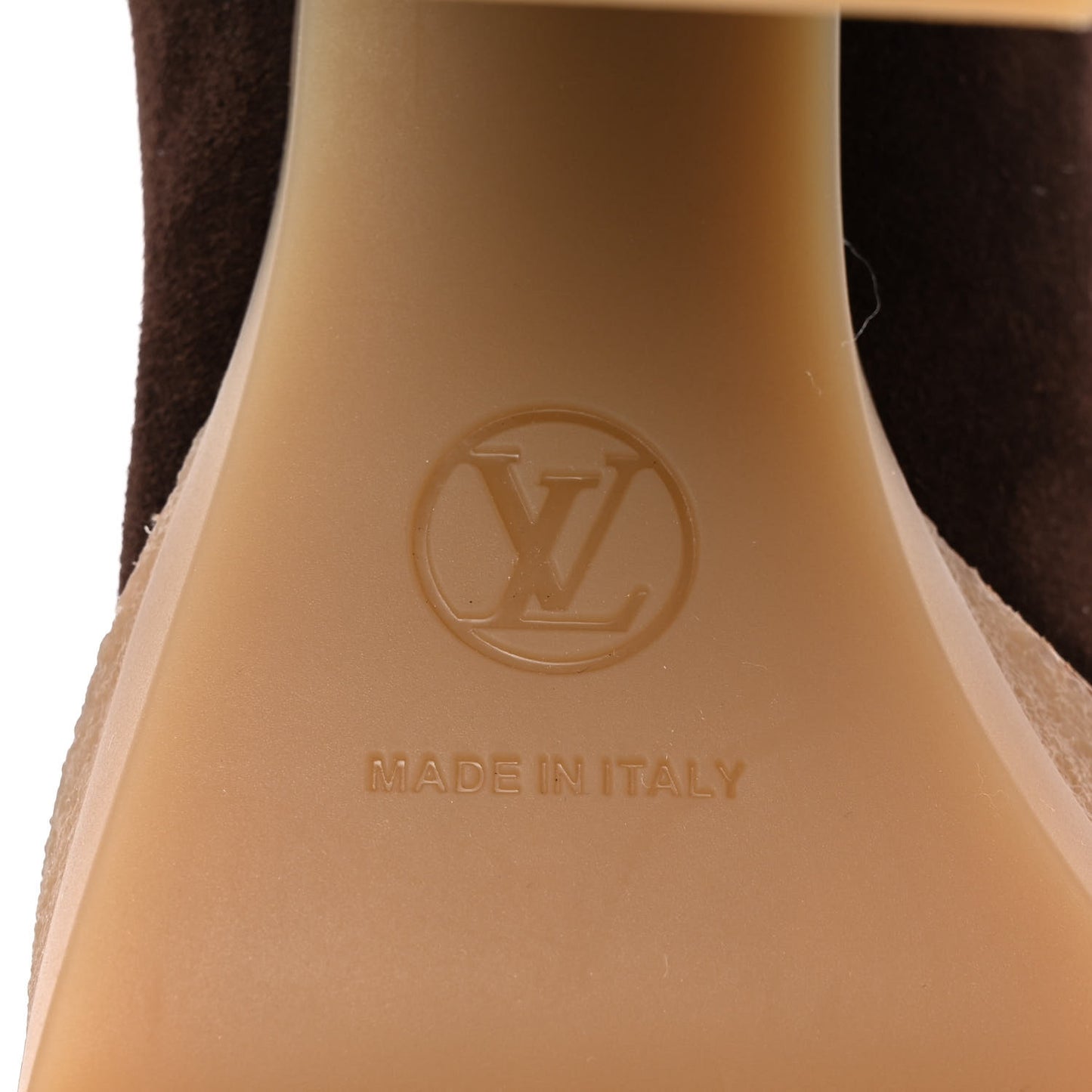Suede Monogram Ankle Boots 40