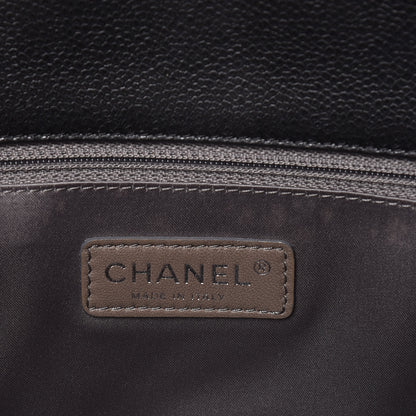 Chanel Caviar Quilted XL Grand Shopping Tote GST Black 8 of 20