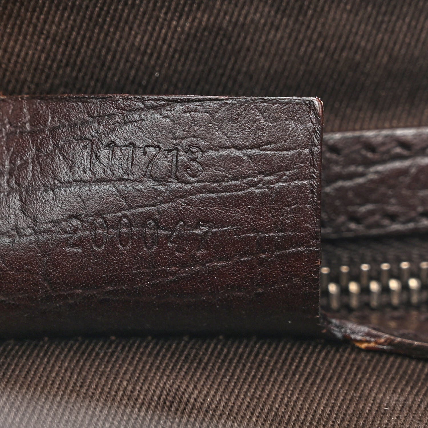 Gucci Monogram Bamboo Bullet Bag Dark Brown 7 of 12