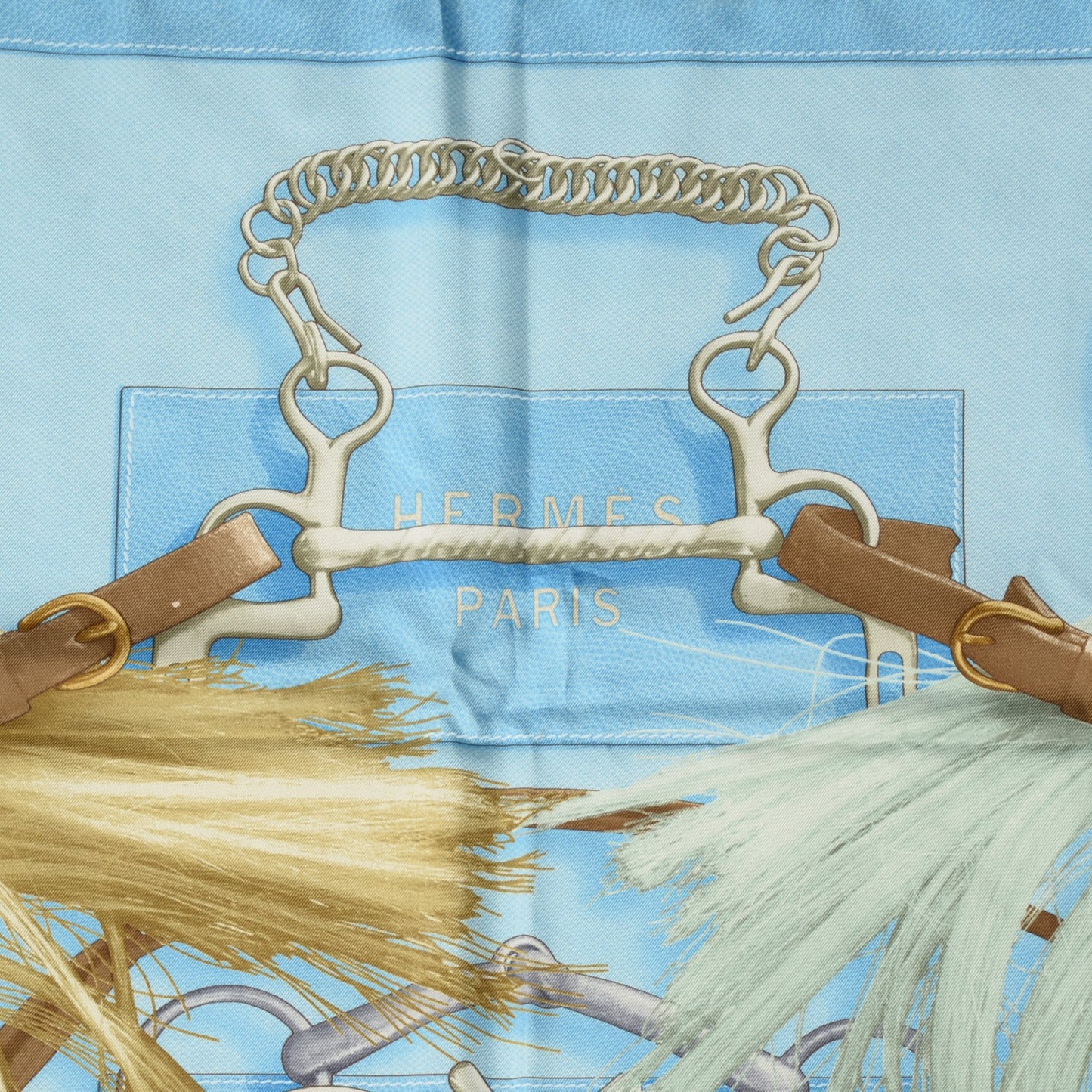 Silk Projets Carres Scarf 90 Bleu Ciel