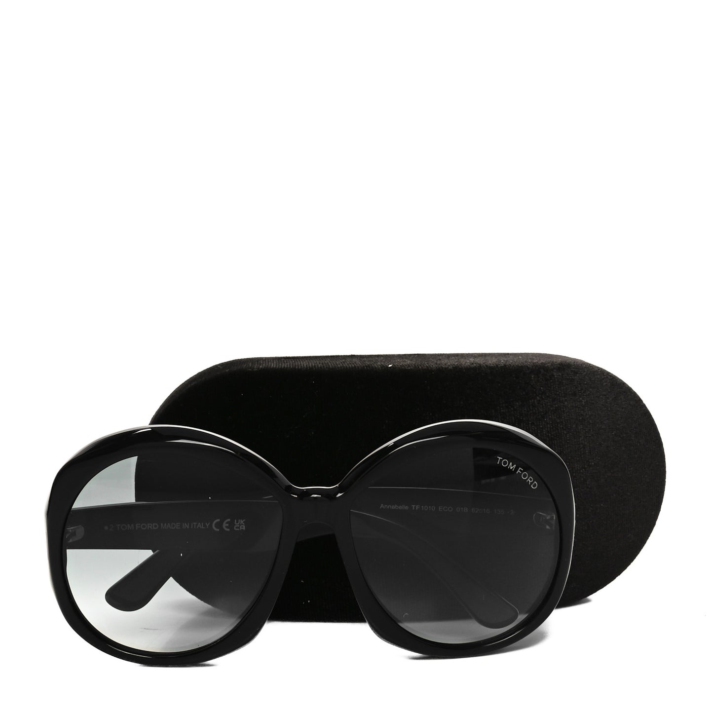 Acetate Annabelle Sunglasses TF1010 Black