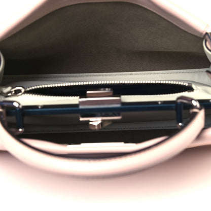 Fendi Vitello Seta Shiny Nappa Medium Peekaboo Iconic Satchel Soap Opale 5 of 13