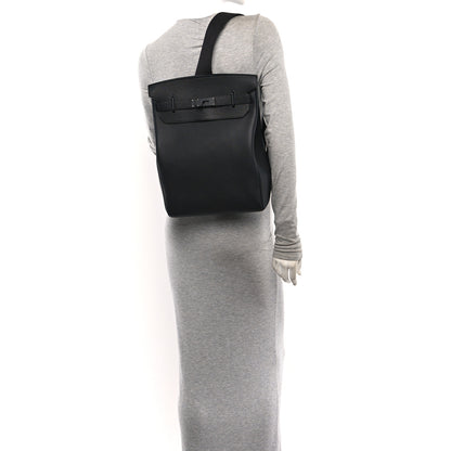 Hermes Togo Hac a Dos GM Backpack  So Black 2 of 11