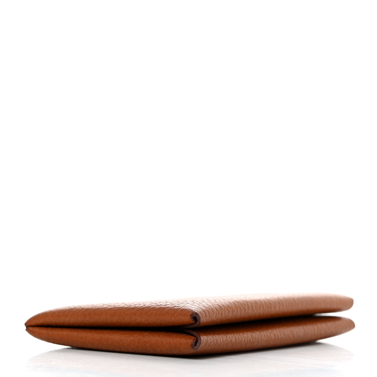 Hermes Barenia Faubourg Verso Calvi Card Case Fauve Rubis 4 of 7