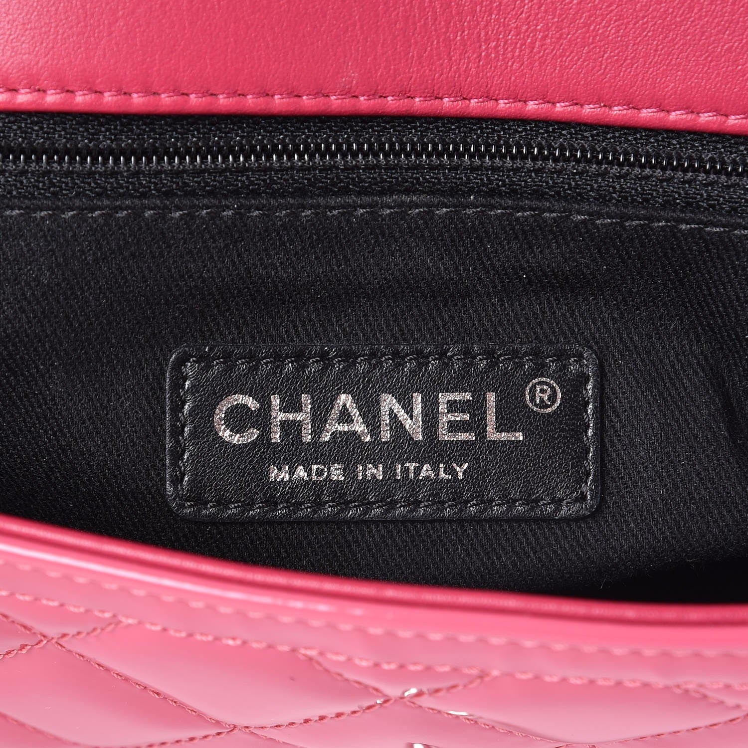 Chanel Patent Quilted Large Coco Shine Flap Pink 6 of 11