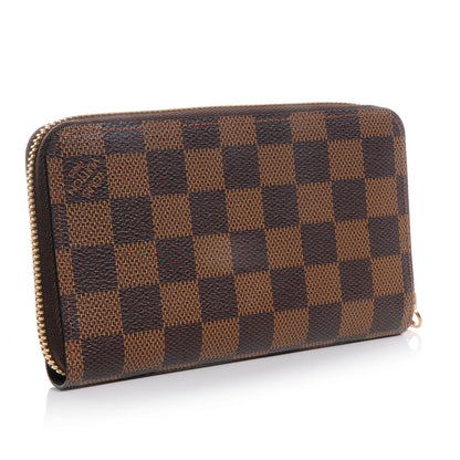 Louis Vuitton Damier Ebene Zippy Compact Wallet 3 of 6