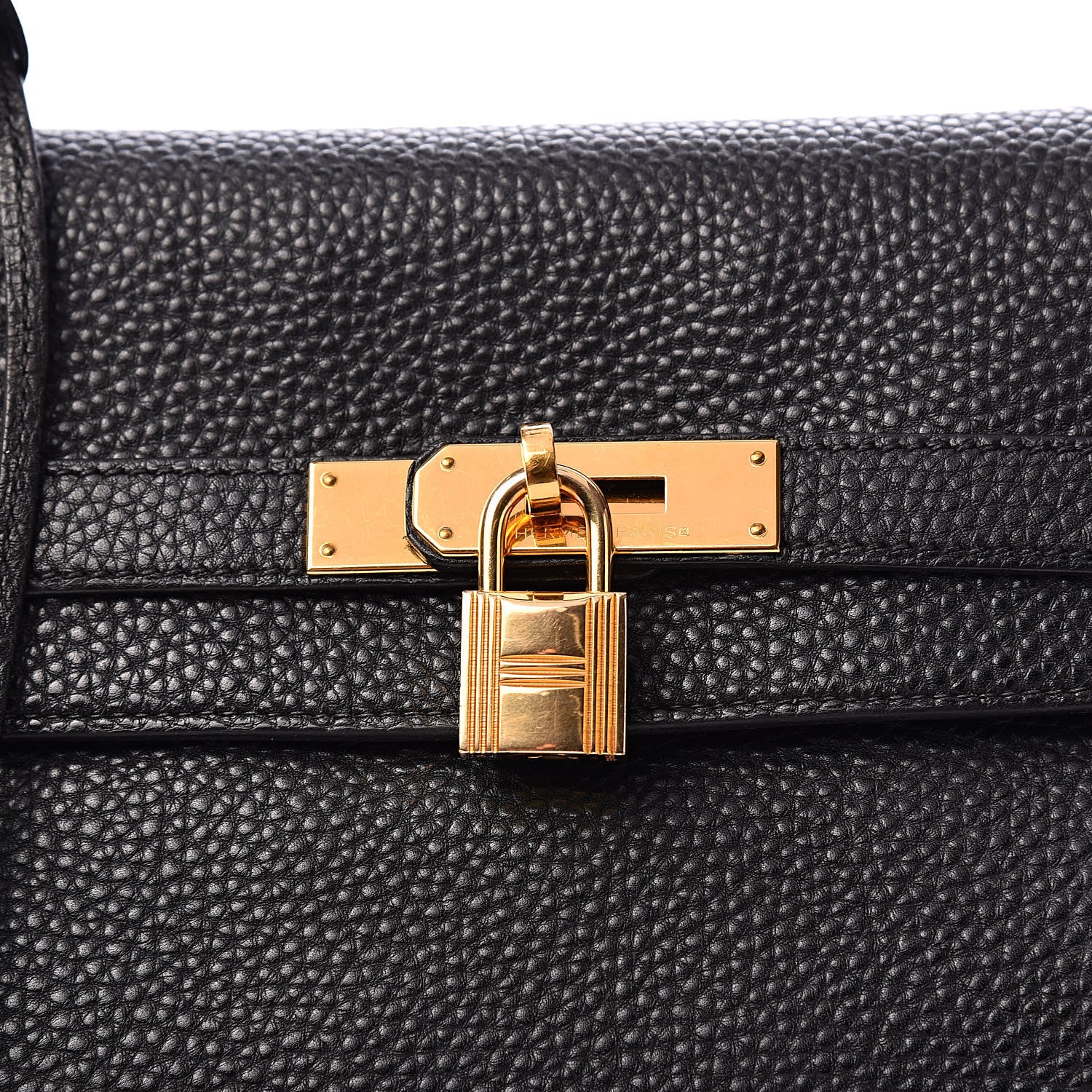 Hermes Togo Kelly Retourne 35 Black 36 of 37