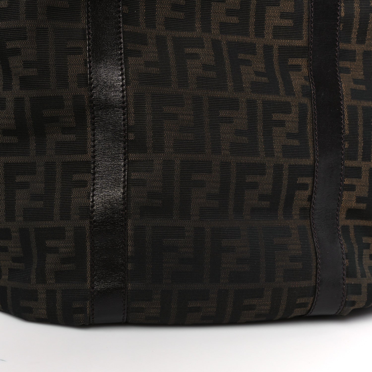 Fendi Zucca Chef Shoulder Bag Tobacco 10 of 14
