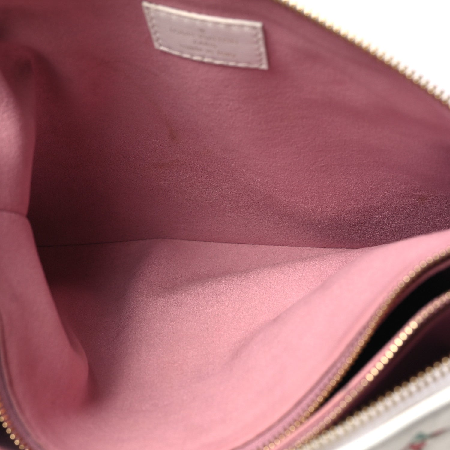 Louis Vuitton Lambskin Embossed Monogram LV Garden Coussin PM Cream 5 of 11