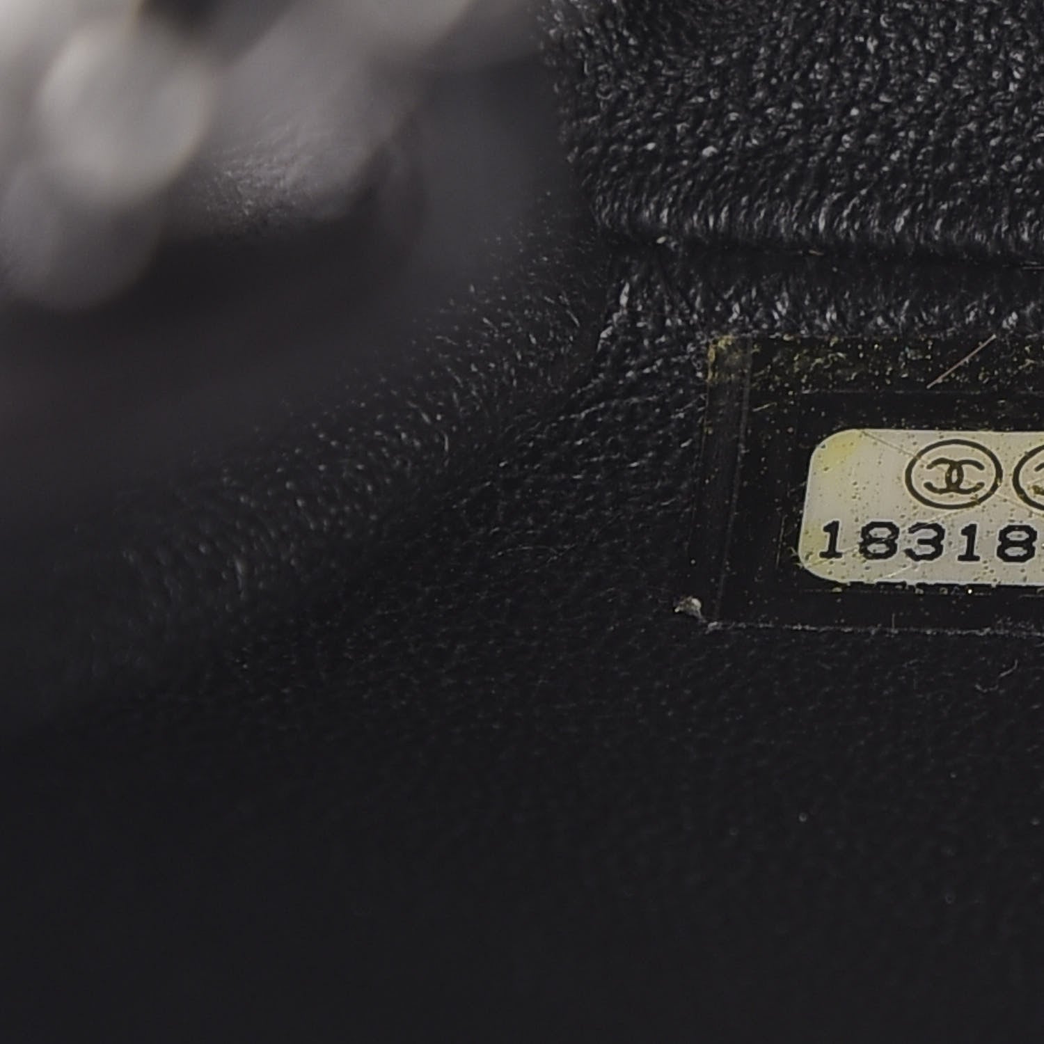 Chanel Lambskin Quilted Clutch With Chain Flap Black 7 of 10