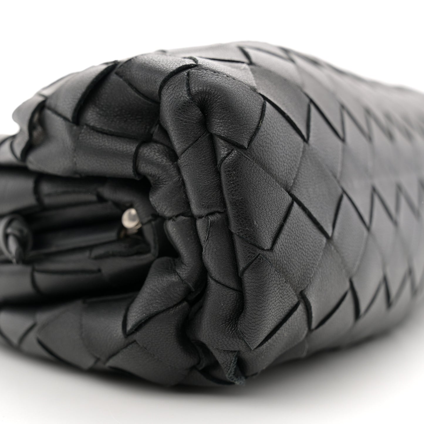 Nappa Intrecciato The Mini Pouch Black