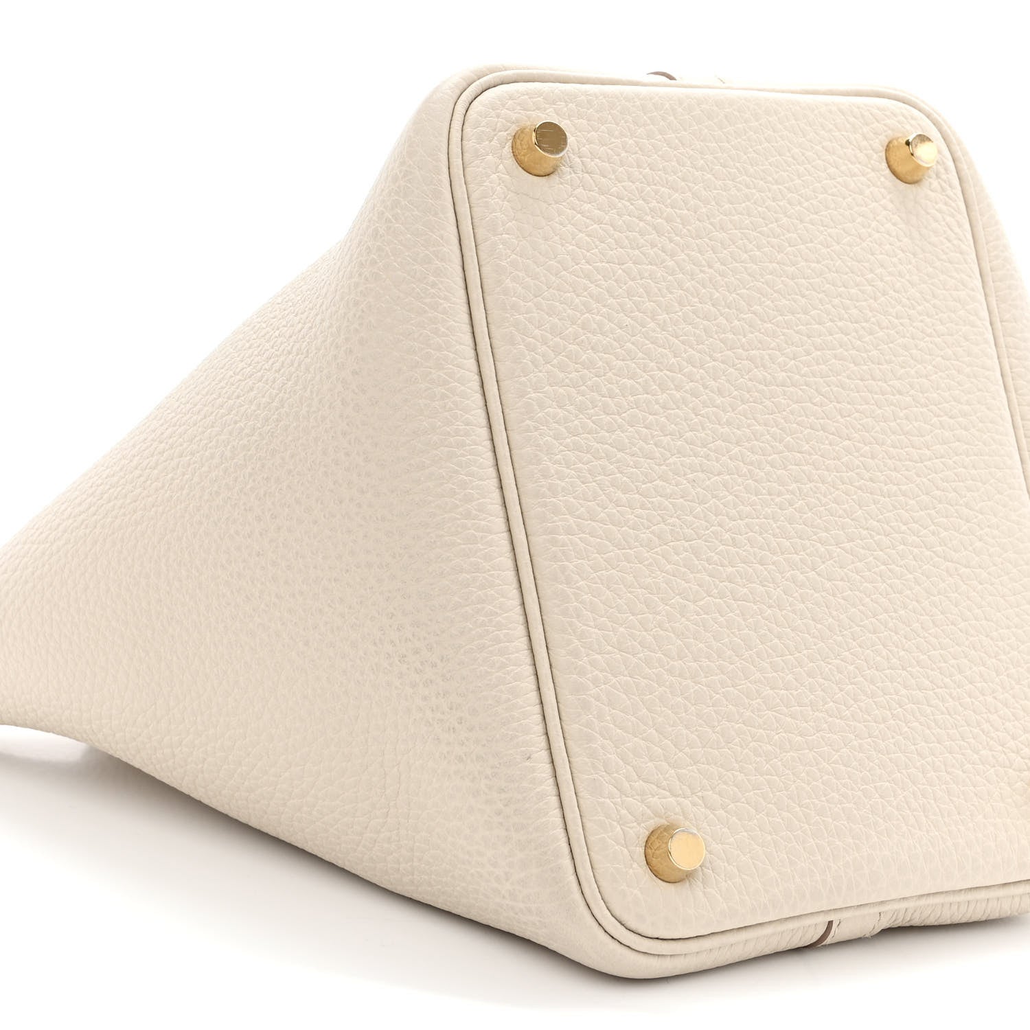 Hermes Taurillon Clemence Picotin Lock 18 PM Beton 9 of 10