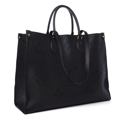 Louis Vuitton Empreinte Monogram Giant Onthego GM Black 3 of 10