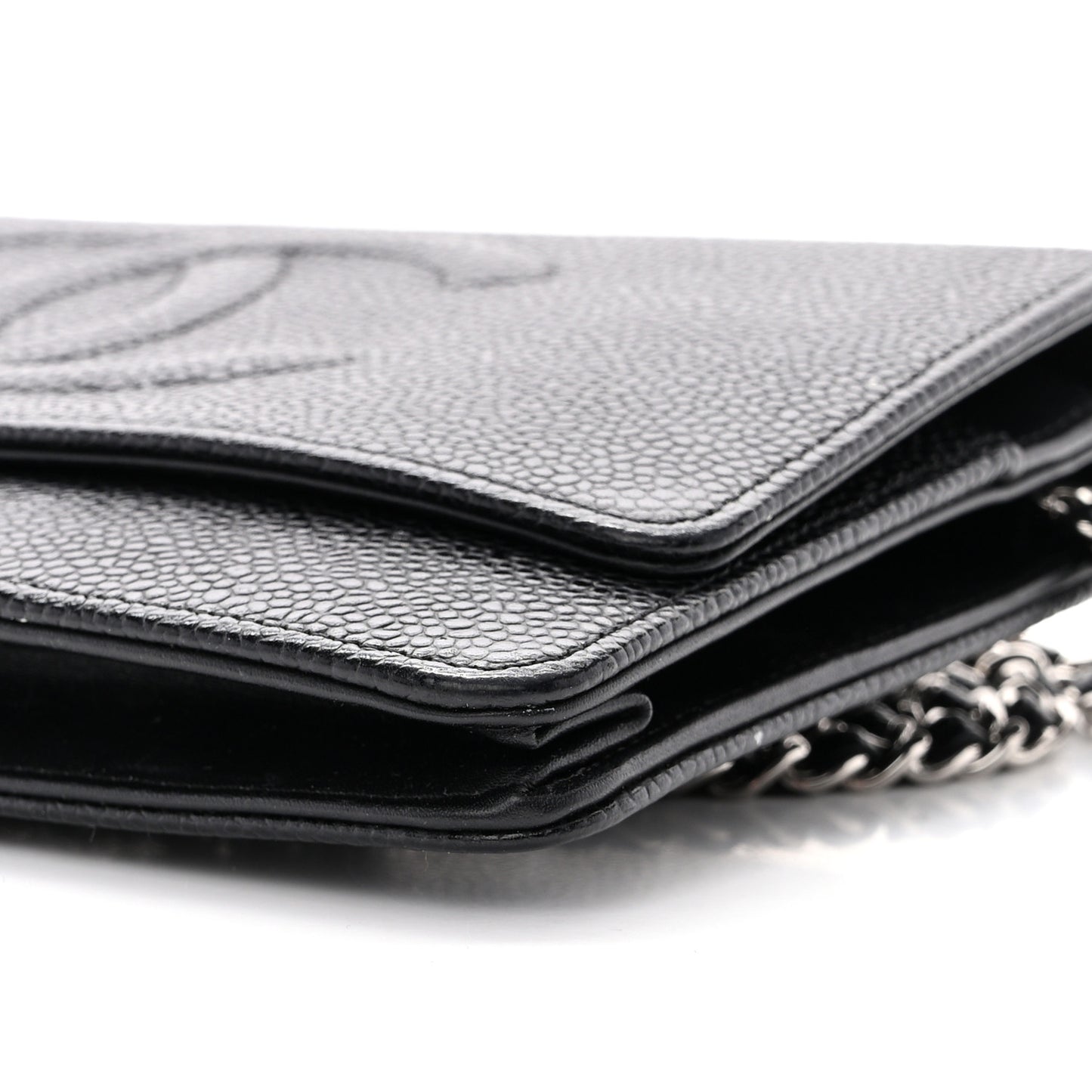 Caviar Timeless CC Wallet on Chain WOC Black