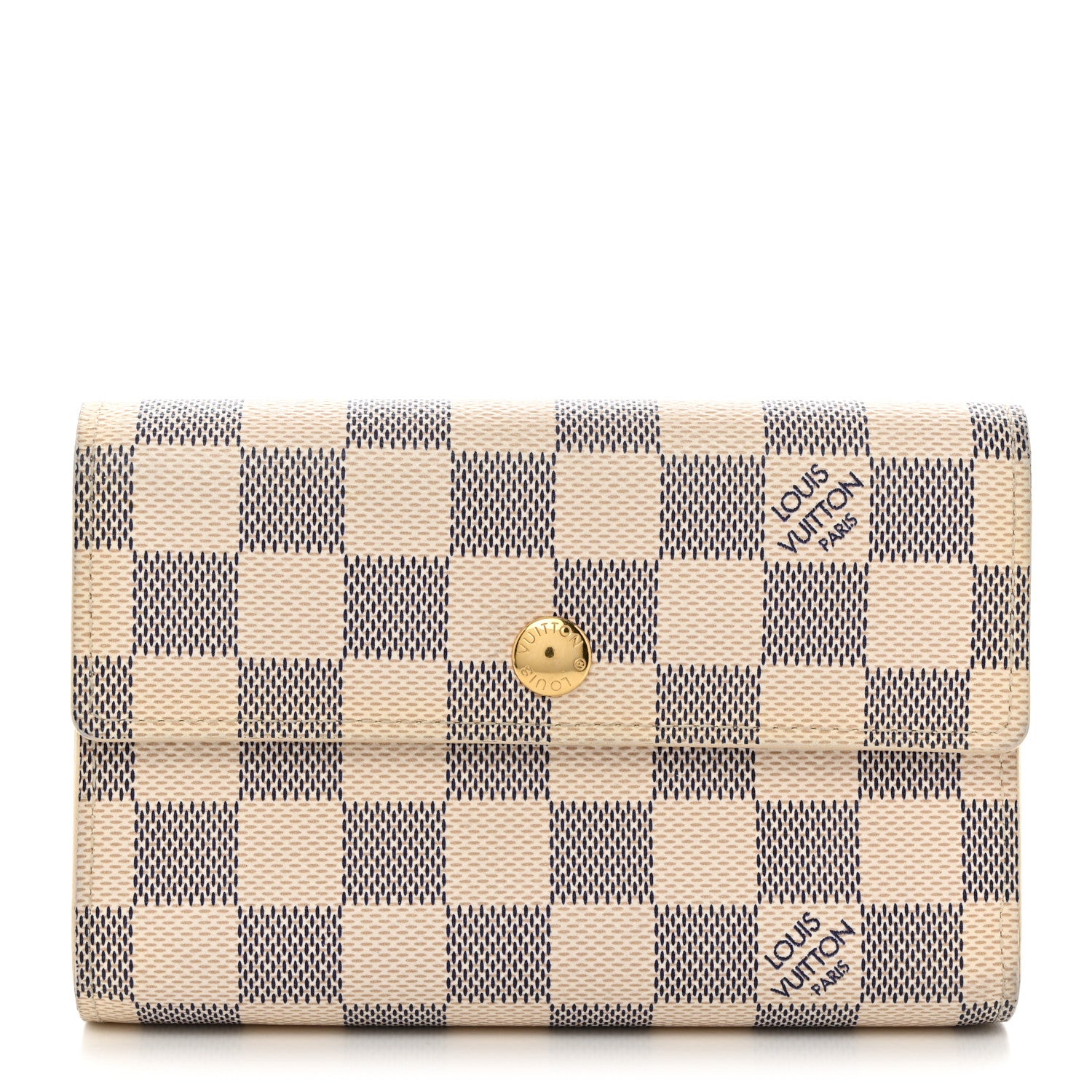 Louis Vuitton Damier Azur Porte Tresor International Wallet 1 of 10