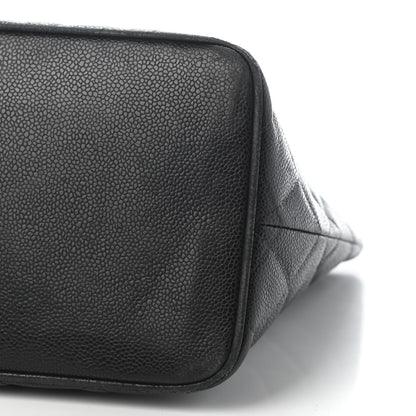 Chanel Caviar Quilted Medallion Tote Black 9 of 10