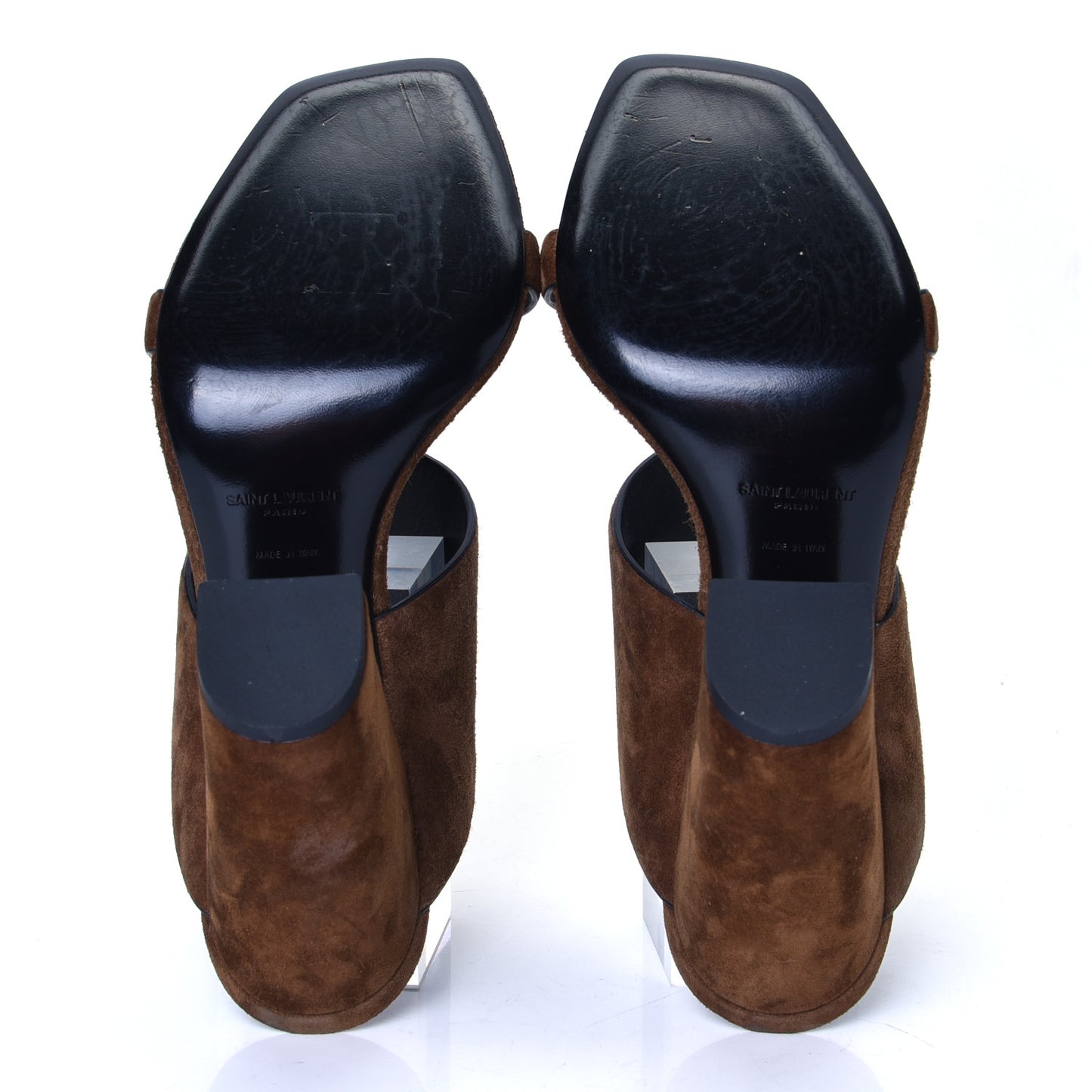 Suede Oak 100 Mule Sandals 39 Land