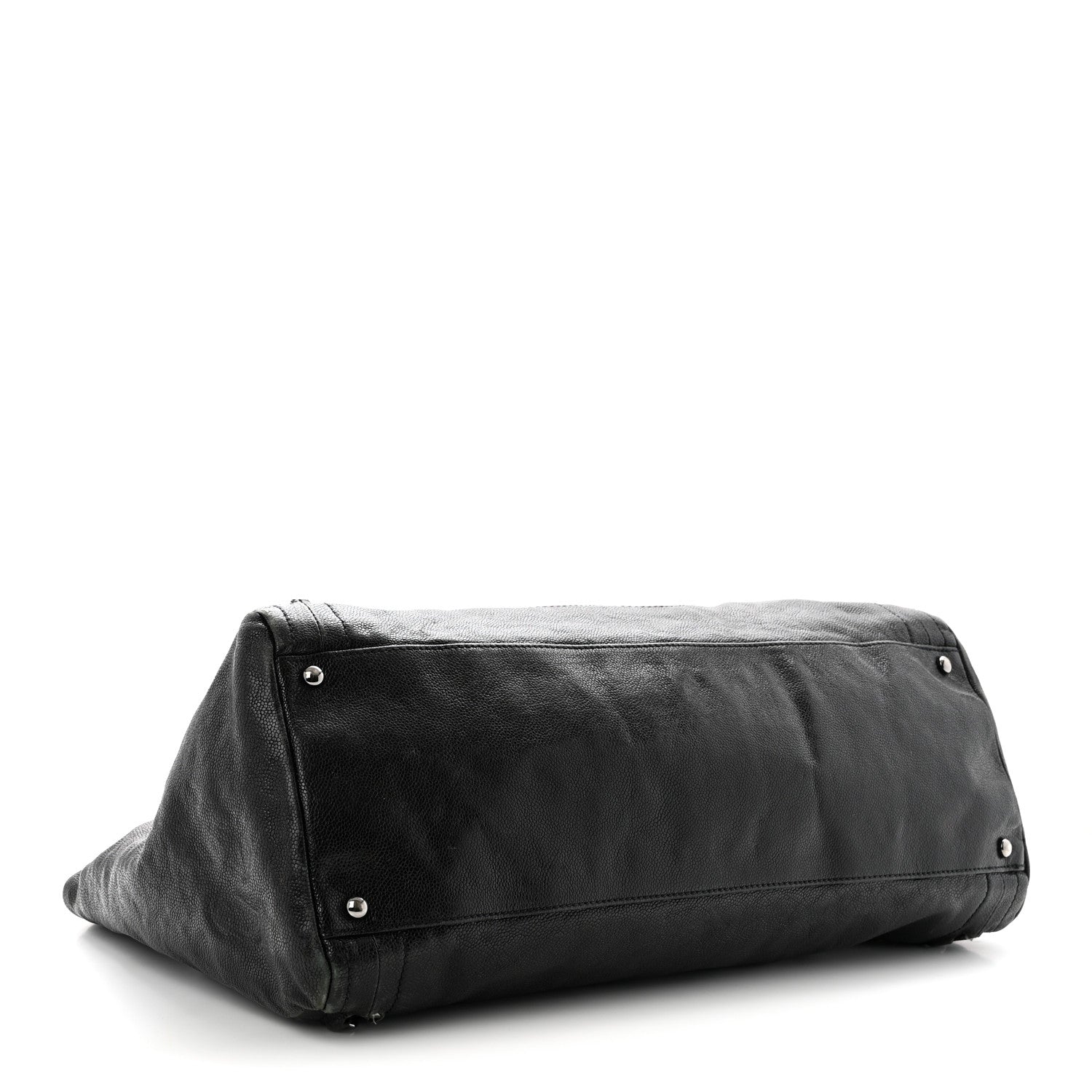 Chanel Glazed Caviar East West Modern Chain Tote Black 4 of 14