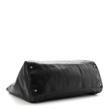 Chanel Glazed Caviar East West Modern Chain Tote Black 4 of 14