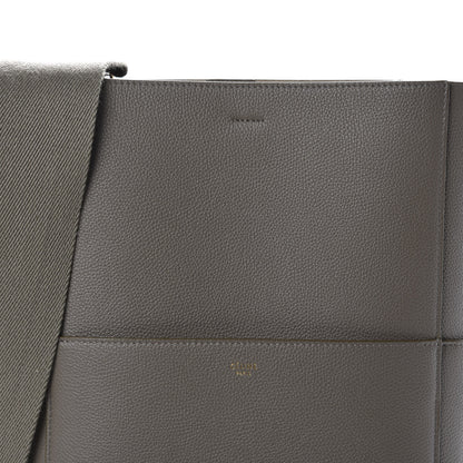 Celine Soft Grained Calfskin Sangle Bucket Bag Taupe 10 of 10