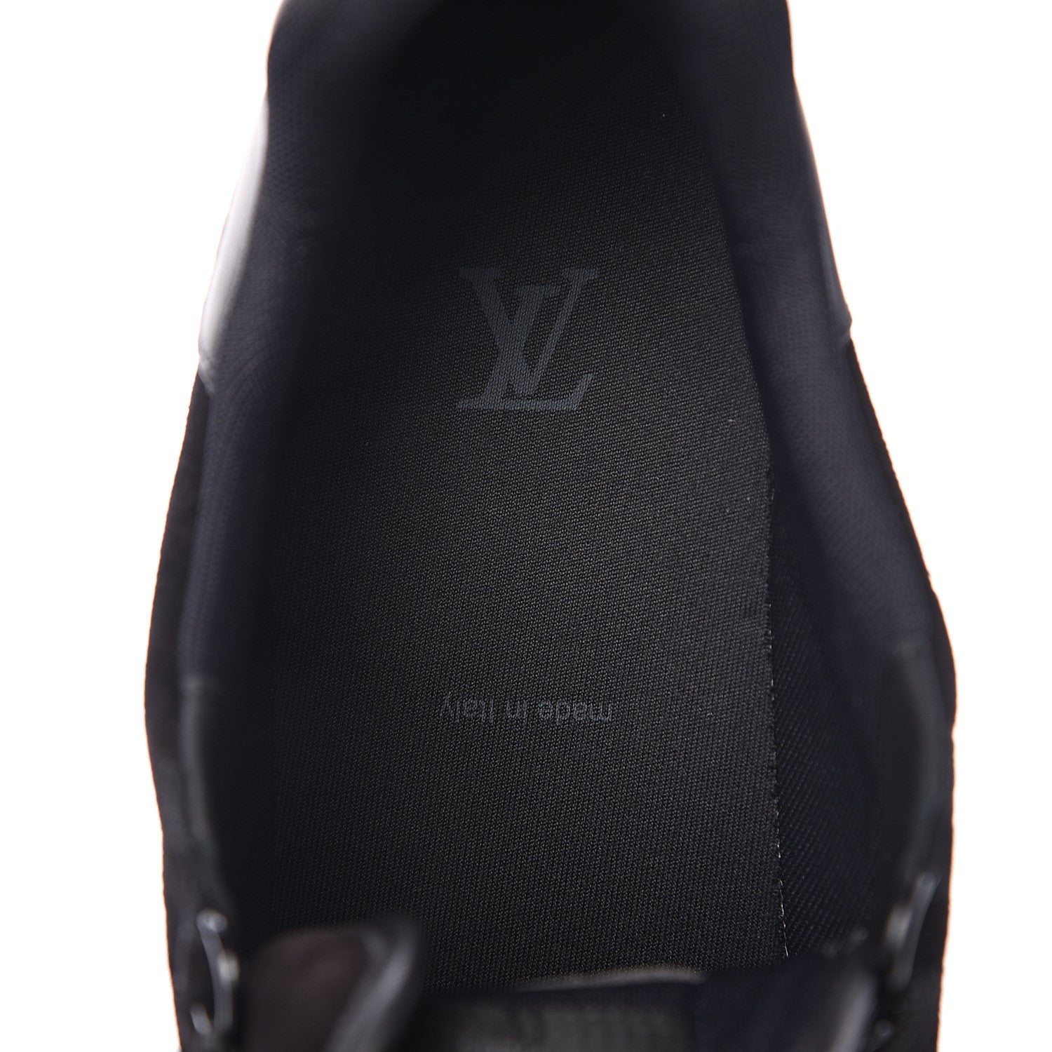 Louis Vuitton Suede Uniform Sneakers 9.5 Black 6 of 9