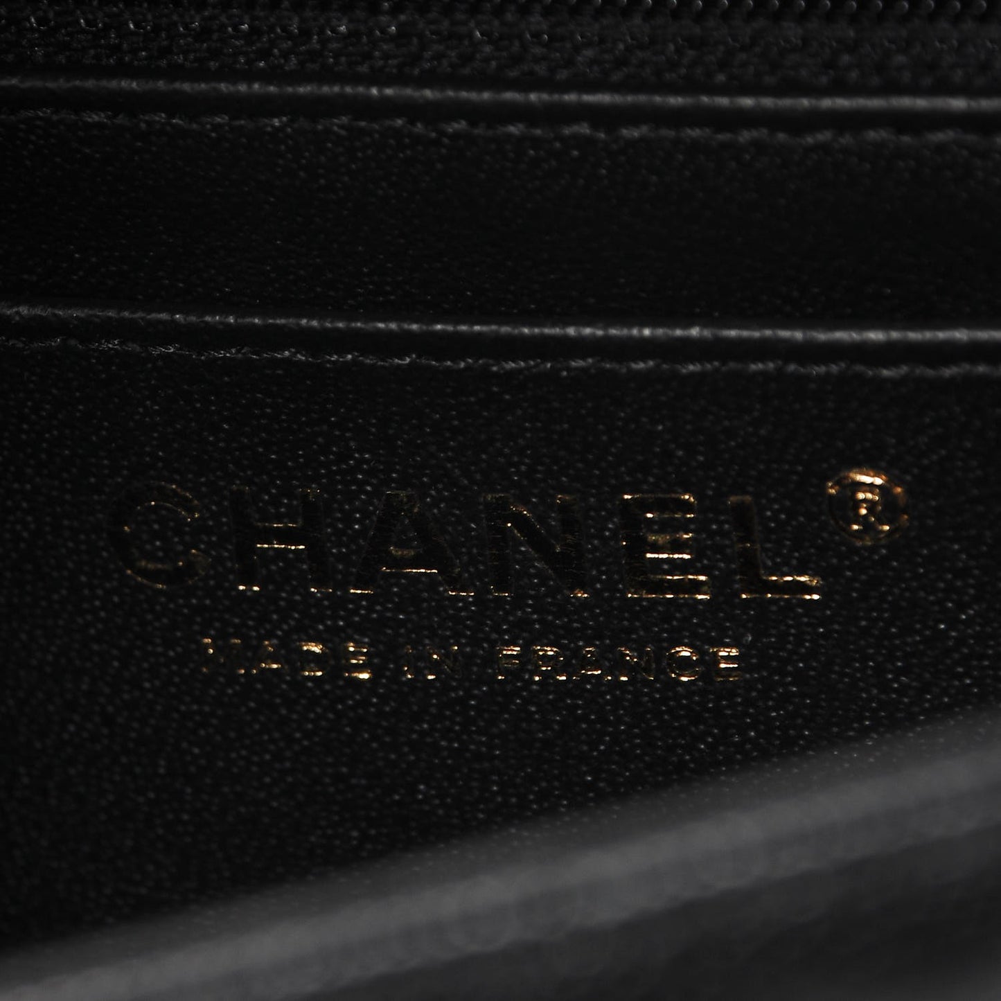 Caviar Quilted Mini Rectangular Flap Black