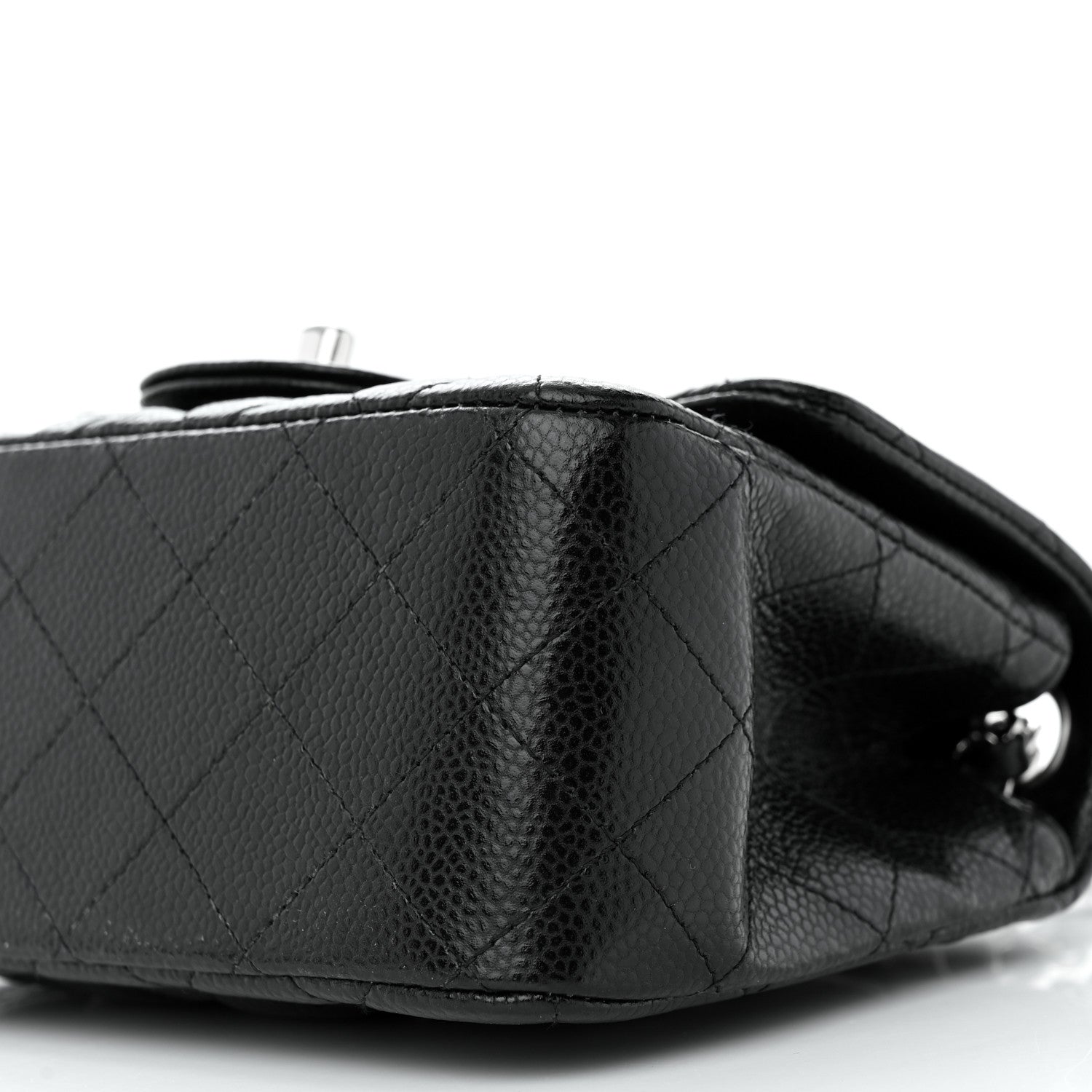 Chanel Caviar Quilted Mini Square Flap Black 10 of 10