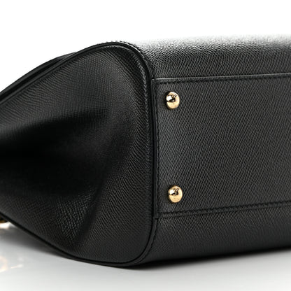 Dolce & Gabbana Dauphine Medium Miss Sicily Satchel Black 8 of 13