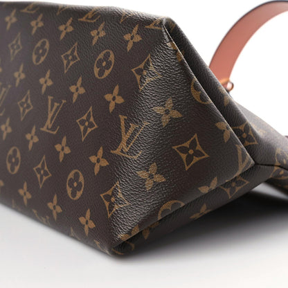 Louis Vuitton Monogram Beaubourg Hobo Mini Bordeaux Red Peach Safran Blue Jean Blue 8 of 8