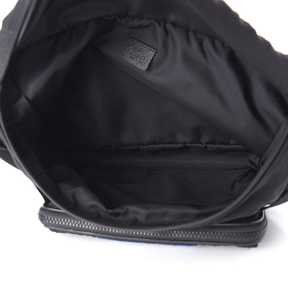 Gucci Nylon 80s Logo Patch Belt Bag Black 5 of 10