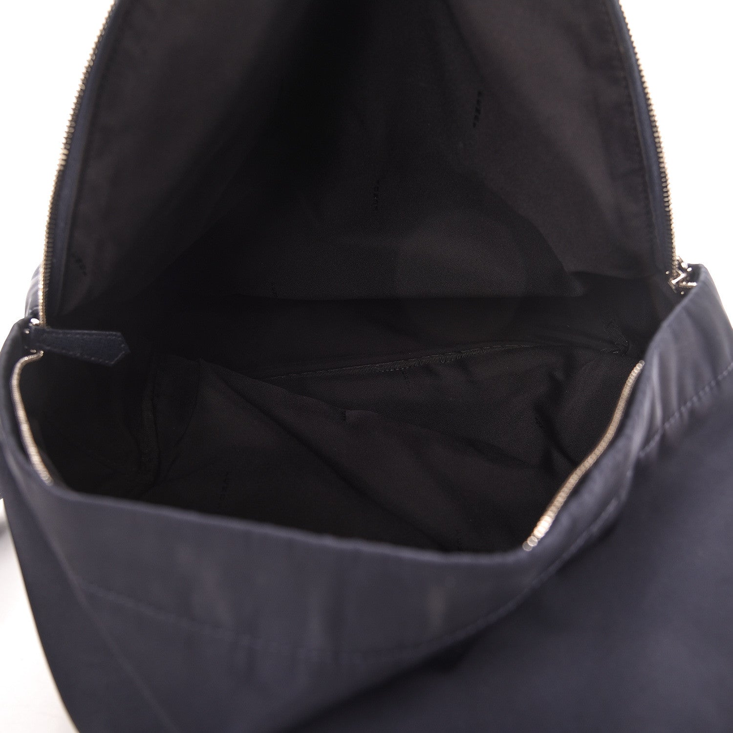 Fendi Nylon Vitello Elite Monster Eyes Rounded Backpack Blue Scuro White Multicolor 5 of 17