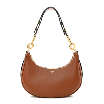 Celine Smooth Calfskin Medium Strap Ava Shoulder Bag Tan 1 of 10