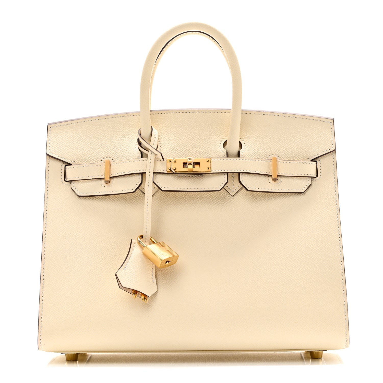 Hermes Epsom Birkin Sellier 25 Nata 1 of 11