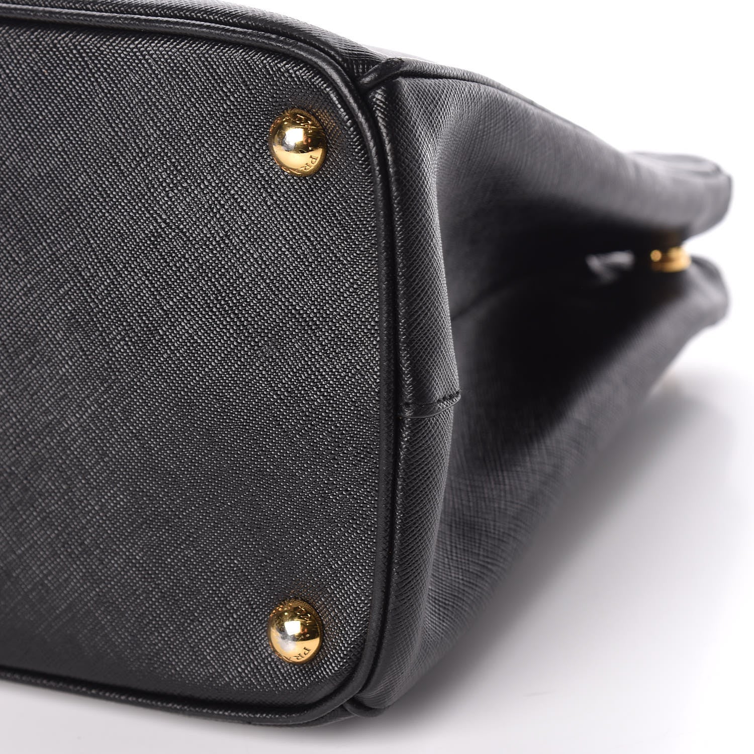 Prada Saffiano Medium Galleria Double Zip Tote Black 6 of 12
