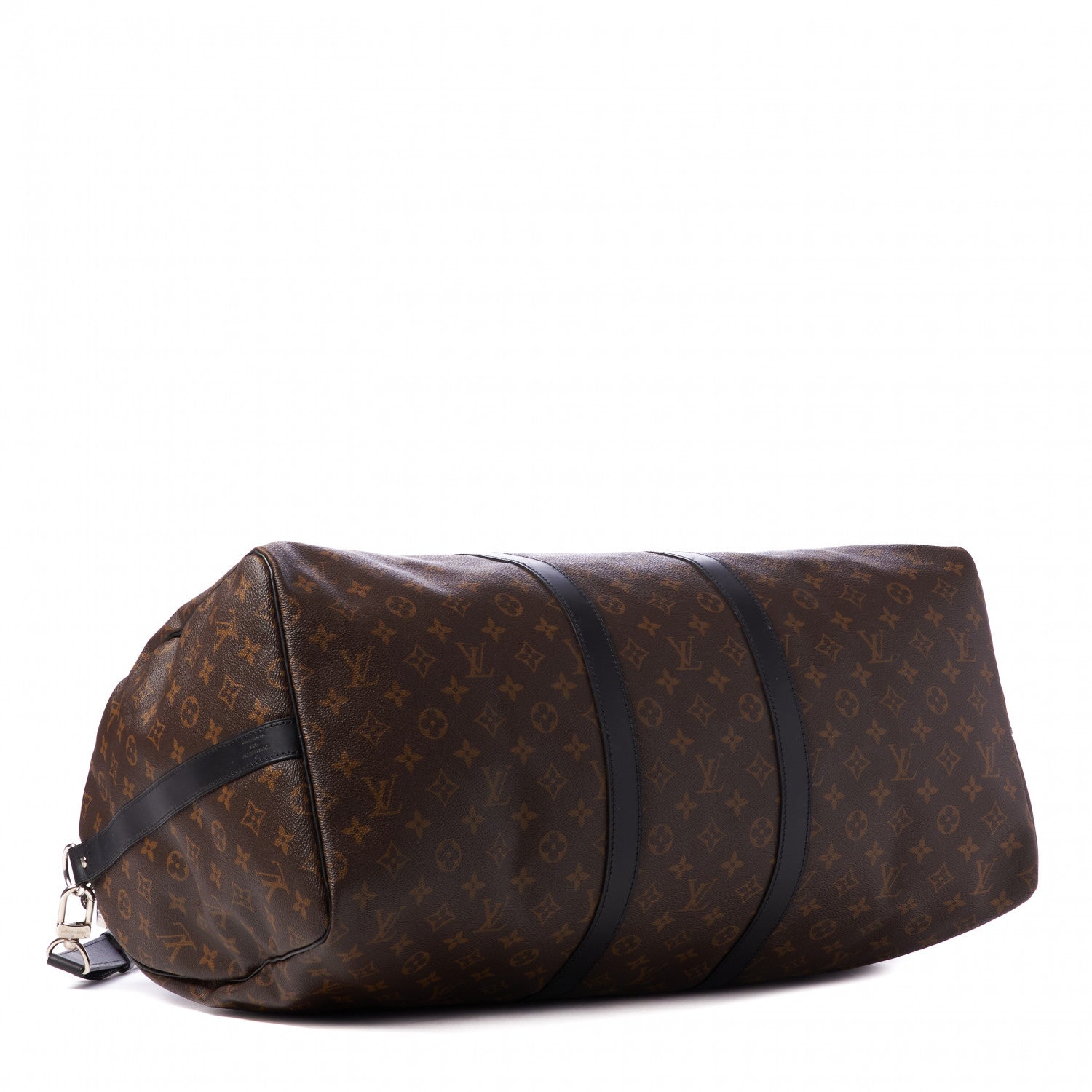 Louis Vuitton Monogram Macassar Keepall Bandouliere 55 3 of 11
