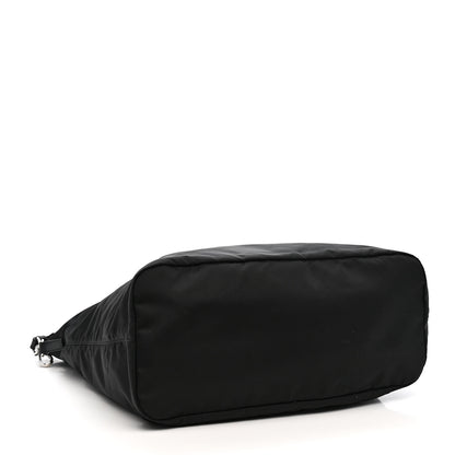 Prada Tessuto Nylon Saffiano Tote Black 4 of 10