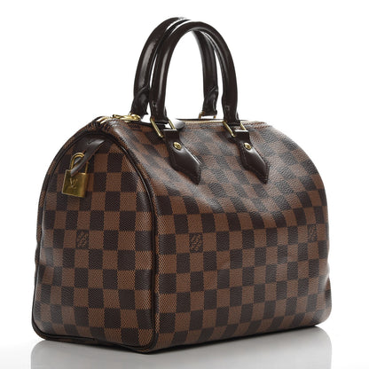 Louis Vuitton Damier Ebene Speedy 25 3 of 10