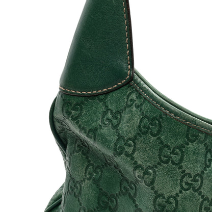 Gucci Guccissima Medium Jackie O Bouvier Hobo Green 11 of 13