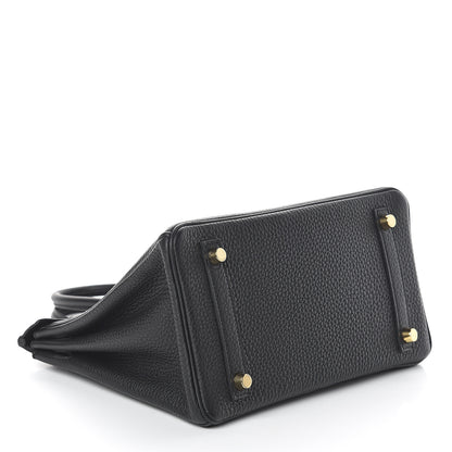Hermes Togo Birkin 25 Black 3 of 7