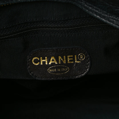 Chanel Caviar CC Shoulder Bag Black 7 of 7