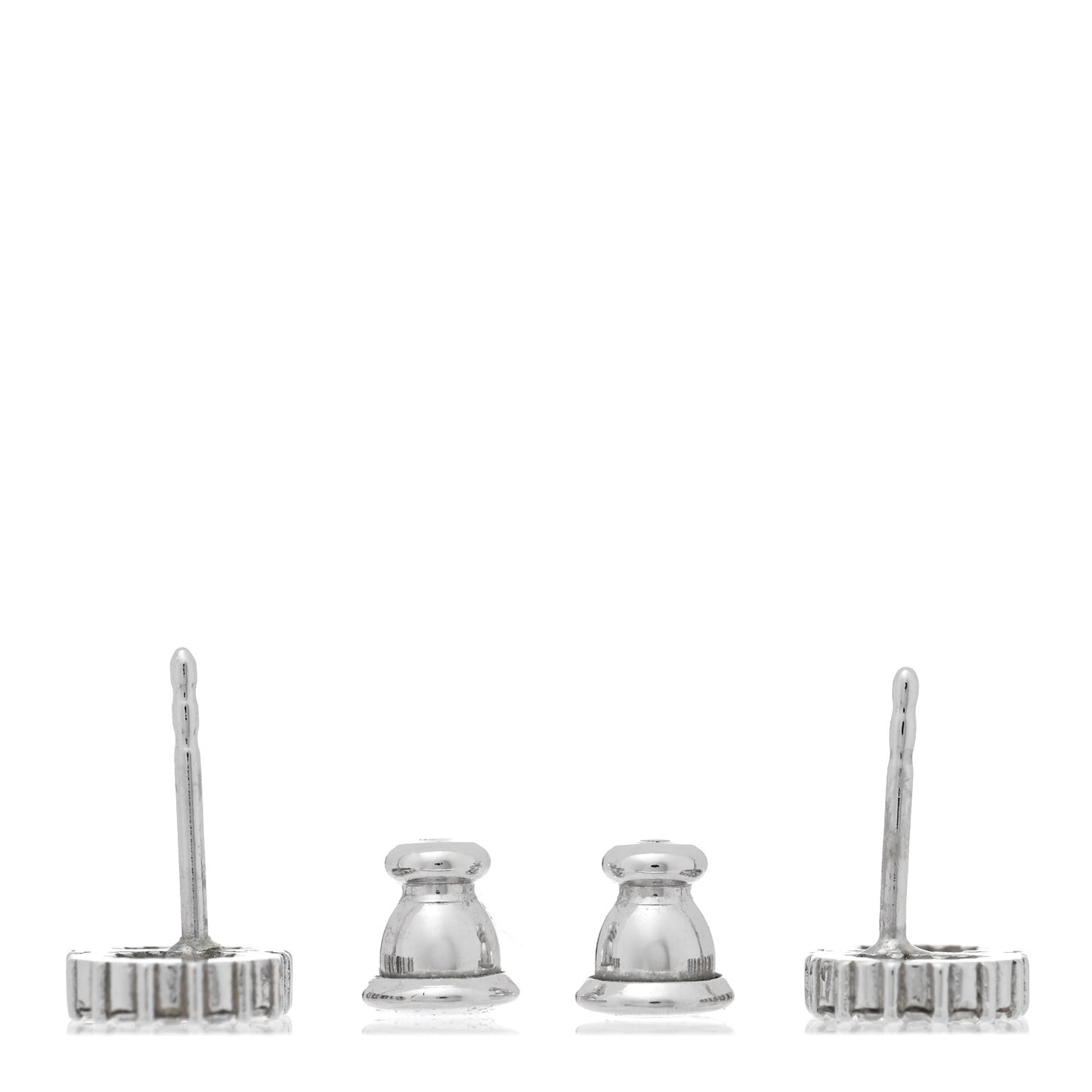 Crystal Clair D Lune Earrings Silver