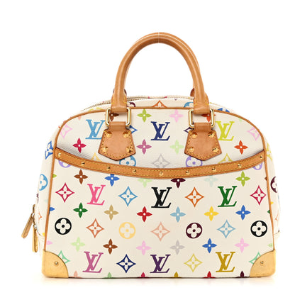 Louis Vuitton LOUIS VUITTON Monogram Multicolor Trouville White 1 of 10