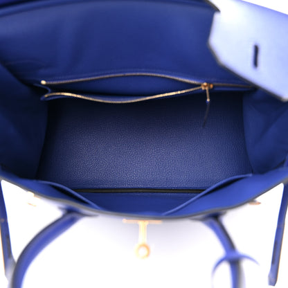 Hermes Epsom BIRKIN 30 Bleu Electrique 5 of 10